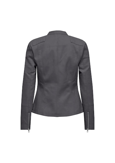 Only Onlava Faux Leather Bıker Otw Noos Antrasit Antrasit