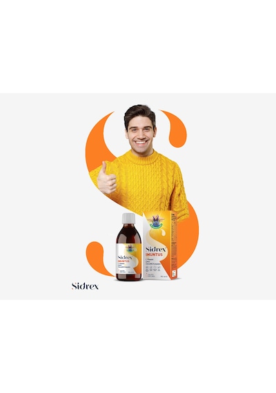 Sidrex Imuntus Zencefil Eki Vitamin C Ve Çinko İçeren Takviye Edici Gıda 150 ML