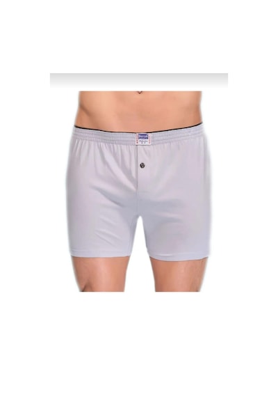 Berrak 1099 Erkek Penye Boxer Şort 10 Adet Gri