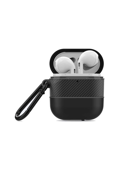 Airpods 1. Nesil 2016 A1523-a1722-a1602 Uyumlu Silikon Kılıf Airbag 16 - Siyah - T16104