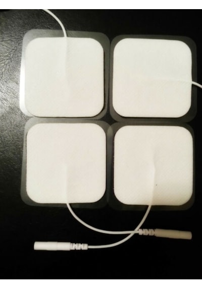2 Pakette 8 Adet 5 X 5 Cm Tens Elektrot Pedi