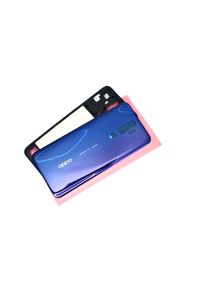 Tkgz Oppo A9 2020 Kasa Arka Pil Batarya Kapağı Mavi