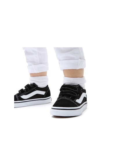 Vans Td Old Skool V Çocuk Günlük Ayakkabı Vn000d3yblk1 Siyah 001