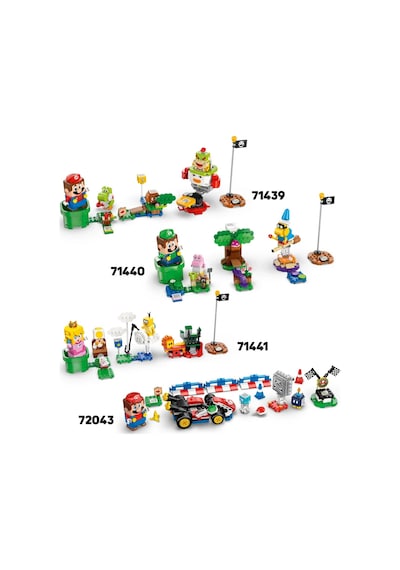 LEGO® Super Mario™ Toad Evinde Parti 72041 - 7 Yaş ve Üzeri Çocuklar için Yaratıcı Oyuncak Yapım Seti (276 Parça)