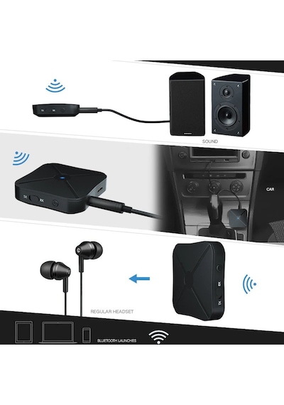 Kn319 Bluetooth Ses verici Alıcı Adaptörü
