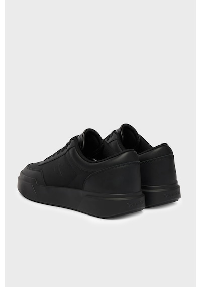 Calvin Klein Deri Logolu Sneaker Ayakkabı Hm0hm023260gj Erkek Ayakkabı Hm0hm02326 0gj Siyah