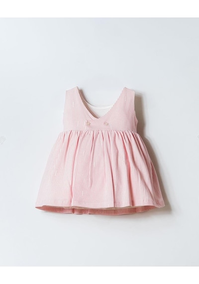 U.S. Polo Assn. U.s. Polo Assn Kız Bebek Elbise Pembe-2291 Pembe