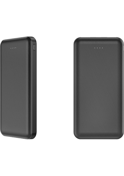 Xipin PX102 Hızlı Şarj Özellikli LED Göstergeli Dual USB Taşınabilir Akıllı Powerbank 10000mAh Siyah