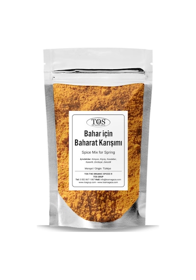 Tos The Organic Spices Bahar İçin Dengeleyici Baharat Karışımı 250 G