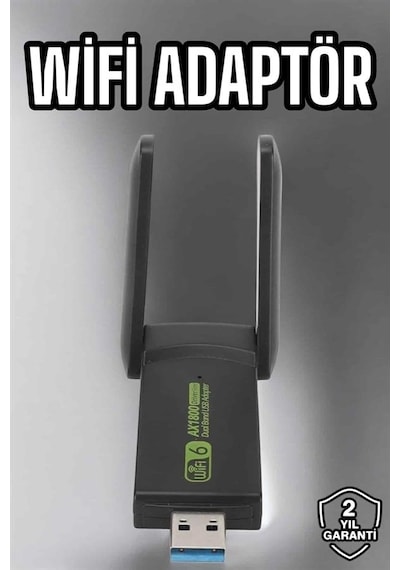 Bay Wifi Adaptör Çift Bantlı Kablosuz Wifi Adaptörü Najmaddin