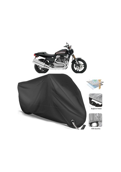 Sportster Xr1200 Motosiklet Branda (Bağlantı, Kilit Uyumlu)-Siyah (457267613)