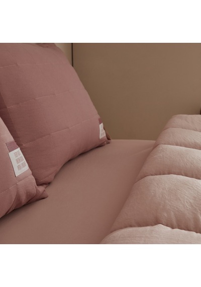Karaca Home Relax Tek Kişilik Comfort Set/uyku Seti Pudra Pudra