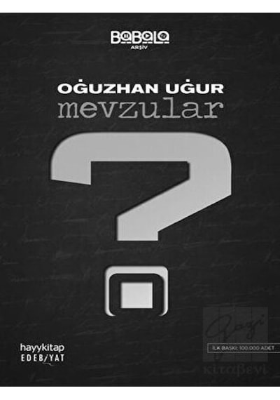 Hayykitap - Mevzular