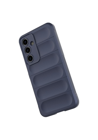 Galaxy Uyumlu S25 Fe Kılıf Kamera Korumalı Esnek Silikon Parmak Şeritli Pazarplus Koyu Yeşil