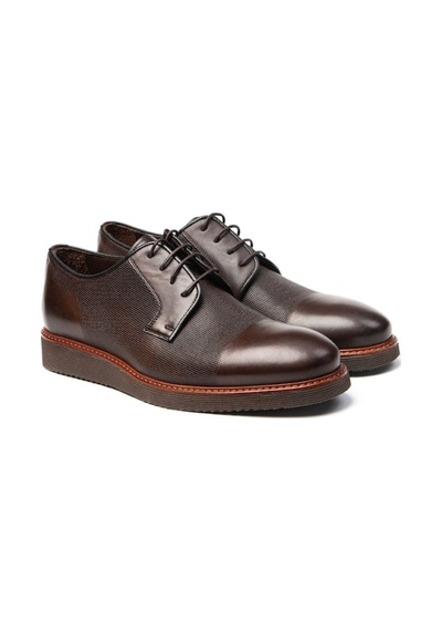 Greyder 62172 Mr Formal Casual Erkek Klasik Oxford Ayakkabı Kahverengi