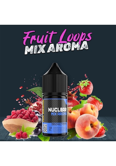 Nuclear Mix Aroma Fruit Loops Gıda Aroması 10 Ml