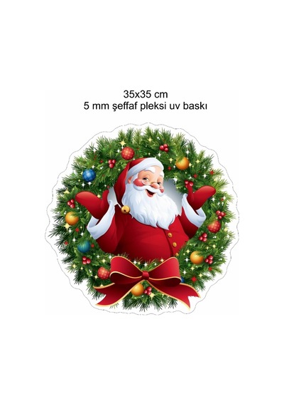 Yılbaşı Kapı Süsü Noel Baba Diğer