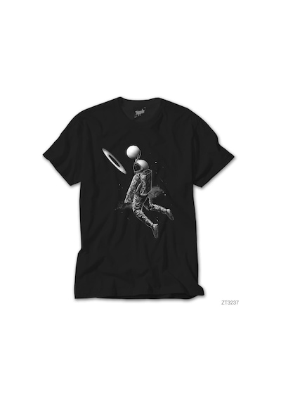 Saturn Dunk Siyah Tişört