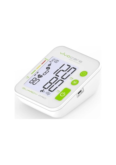 Guardy Pro Dijital Tansiyon Ölçüm Aleti, Koldan, Beyaz