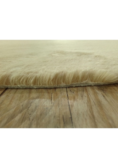 Balat Halı Dekoratif Kahverengi Peluş Yumuşak Yuvarlak-oval Halı Karışık, Çok Renkli