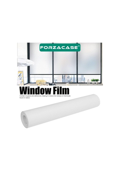 Forzacase İç Dış Pencere Banyo Duşakabin Uv Engelleyici Buzlu Cam Filmi 5 Metre X 60 Cm - Fc851