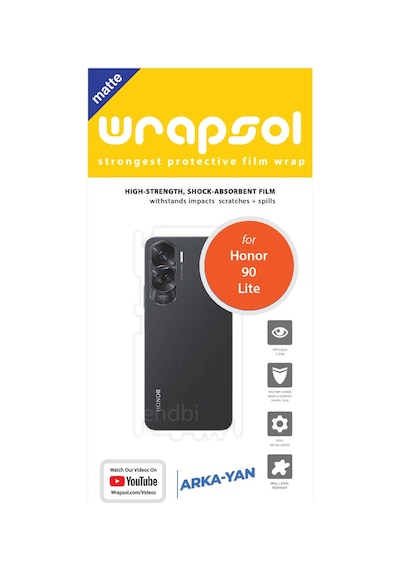 Honor 90 Lite Mat Arka Ve Yan Kaplama Leke Bırakmayan Film