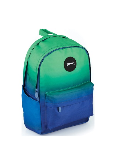 Slazenger Green Blue Color Rıot Kolej Çantası 23074