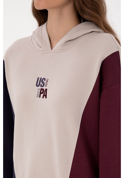 U.s. Polo Assn. Kadın Taş Sweatshirt 50313585-vr049 Tas