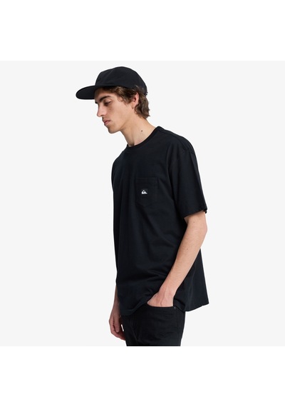 Quiksilver Salt Water Pock Erkek Siyah T-shirt Eqyzt08205