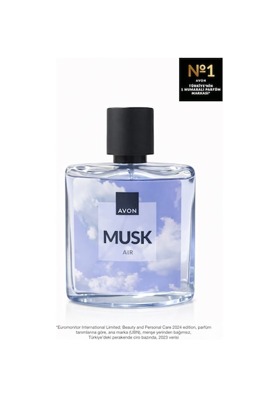 Musk Air Erkek Parfüm Edt 75 Ml. Üçlü Set Odunsu