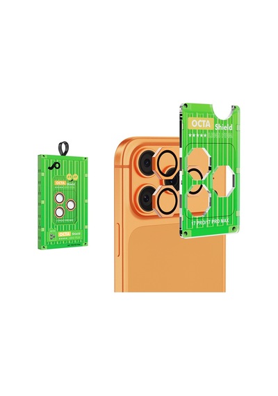 Apple iPhone 17 Pro Max Uyumlu Kamera Lens Koruyucu Cl-19 - Lacivert - T39549