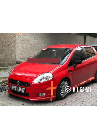 Kit Garaj Punto Evo R Ön Ek Plastik Boyasız