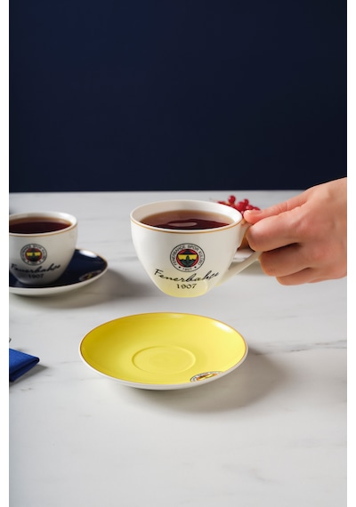 Karaca X Fenerbahçe Lisanslı 2 Kişilik Çay Fincan Takımı 220 Ml Lacivert