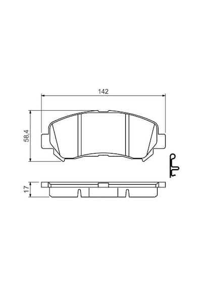 Bosch Bosch Nissan Qashqai 1.6Dci 2011-2013 Fren Ön Balatası