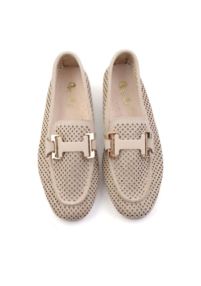 Bej Kadın Loafer Ayakkabı K01688012872