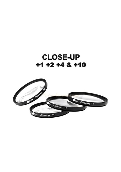 Nikon 18-200Mm Vr Lens için 72Mm Close Up Macro Set