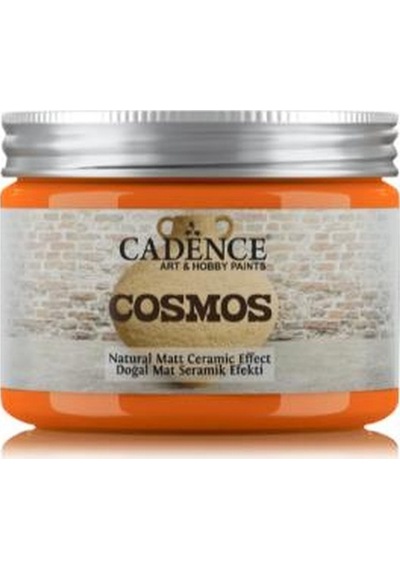 Cosmos Doğal Mat Seramik Efekt Cs-04 Turuncu 150ml