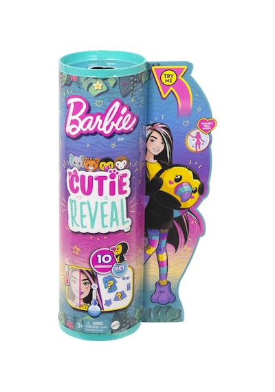 Barbie Cutie Reveal Jungle Series - Toucan HKR00