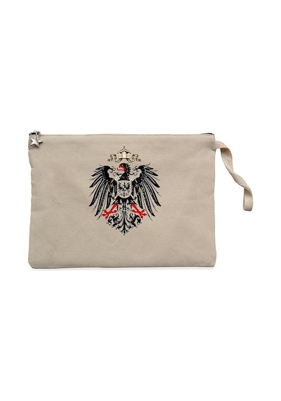 Hearts of Iron 4 Imperial Coat Krem Cüzdan / El Çantası Krem