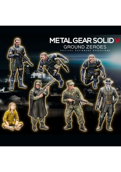 Metal Gear Solid V: Ground Zeroes Model Kit Set