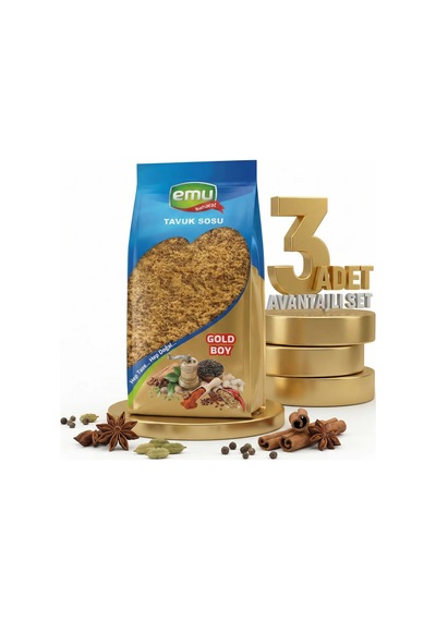 Emu Tavuk Sosu 3x150 Gr
