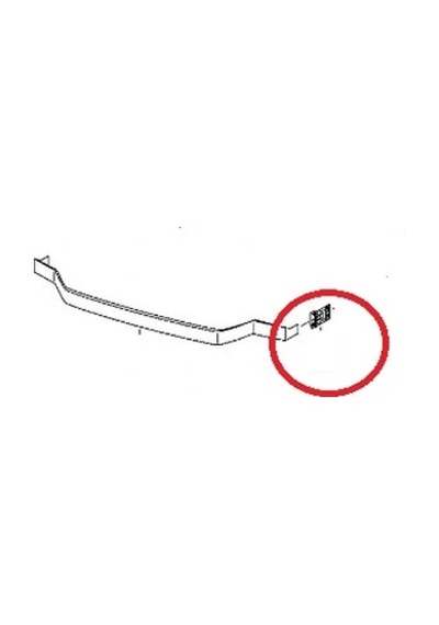 Volkswagen Crafter 2012-2017 Panjur Alt Çıtası Braketi Klıpsı Sağ - Sol Set 2 Parça Oem No 2e085