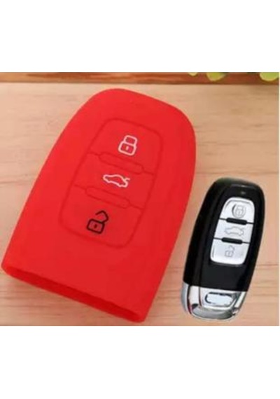 Audi A2 A3 A4 A6 A8 Tt Uyumlu Silikon Anahtar Koruma Kılıfı