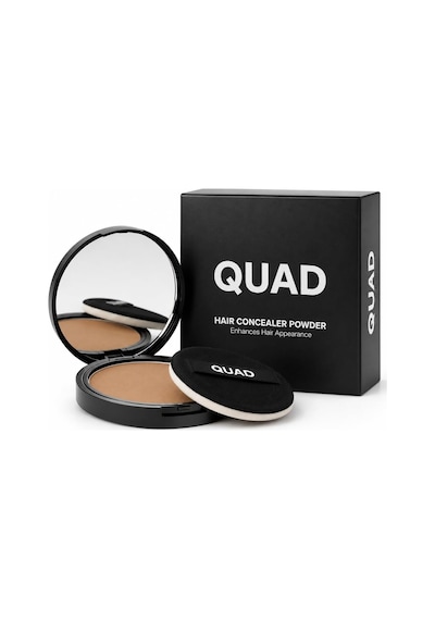 Unisex Saç Ve Sakal Kapatıcı Dolgunlaştırıcı Pudra, Açık Kahve, 12gr, Doğal Görünüm, Anında Hacim Çok Renkli