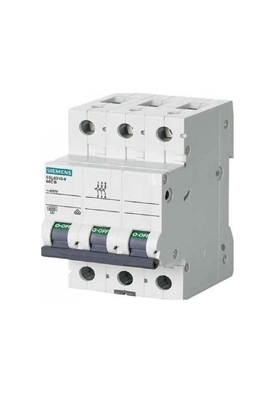 5sl6310-7ya 3x10a C Tipi W Otomat Siemens