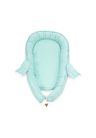 Melek Kanatlı Babynest, Bebek Yatağı-mint, İlk Yatağım, Oyuncak Barlı Bebek Yuvası