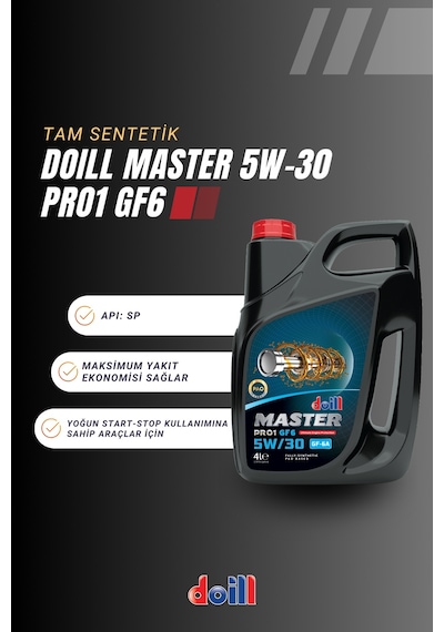Doill Master 5700 5W-30 GF-6A 4 L Tam Sentetik Motor Yağı