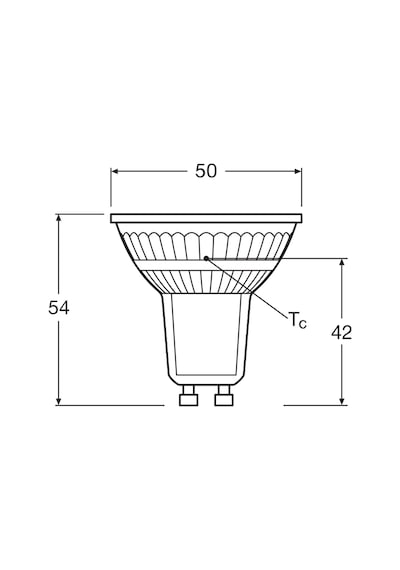 Performance Class Gu10 Led Spot Ampul 4,5w 4000k Doğal Beyaz Dım Edilebilir, 350 Lümen, Crı 90, 36 Işık Açıs Diğer