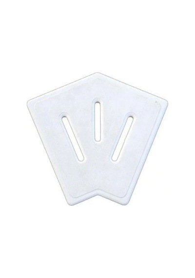 Taşma Izgarası Köşe Parçası 45 Plastik 15 Cm