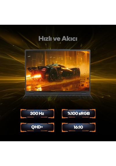 Game Garaj Slayer R9T3D-5070TIC2 R9-9955HX3D 64 GB 2 TB SSD RTX5070TI 16" Dos Dizüstü Bilgisayar